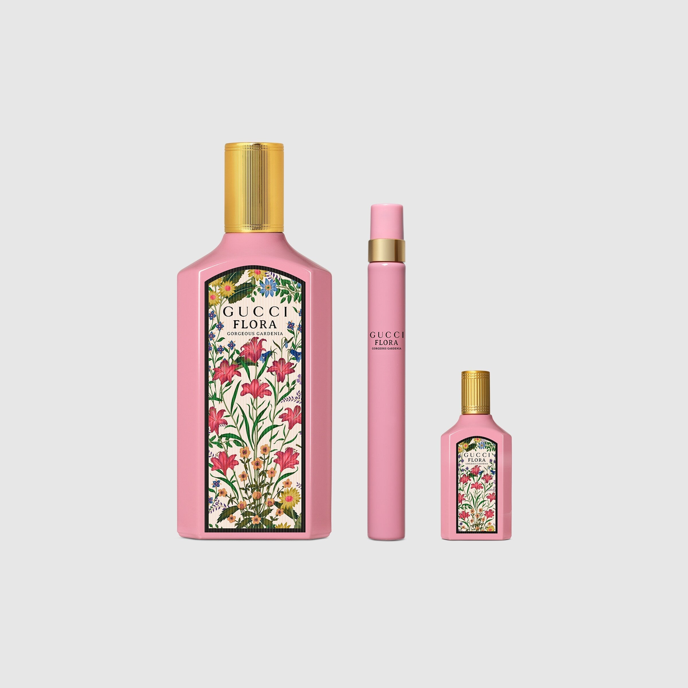 Gucci Flora Gardenia Eau de Parfum Gift Set (3-Piece) The Perfume Store