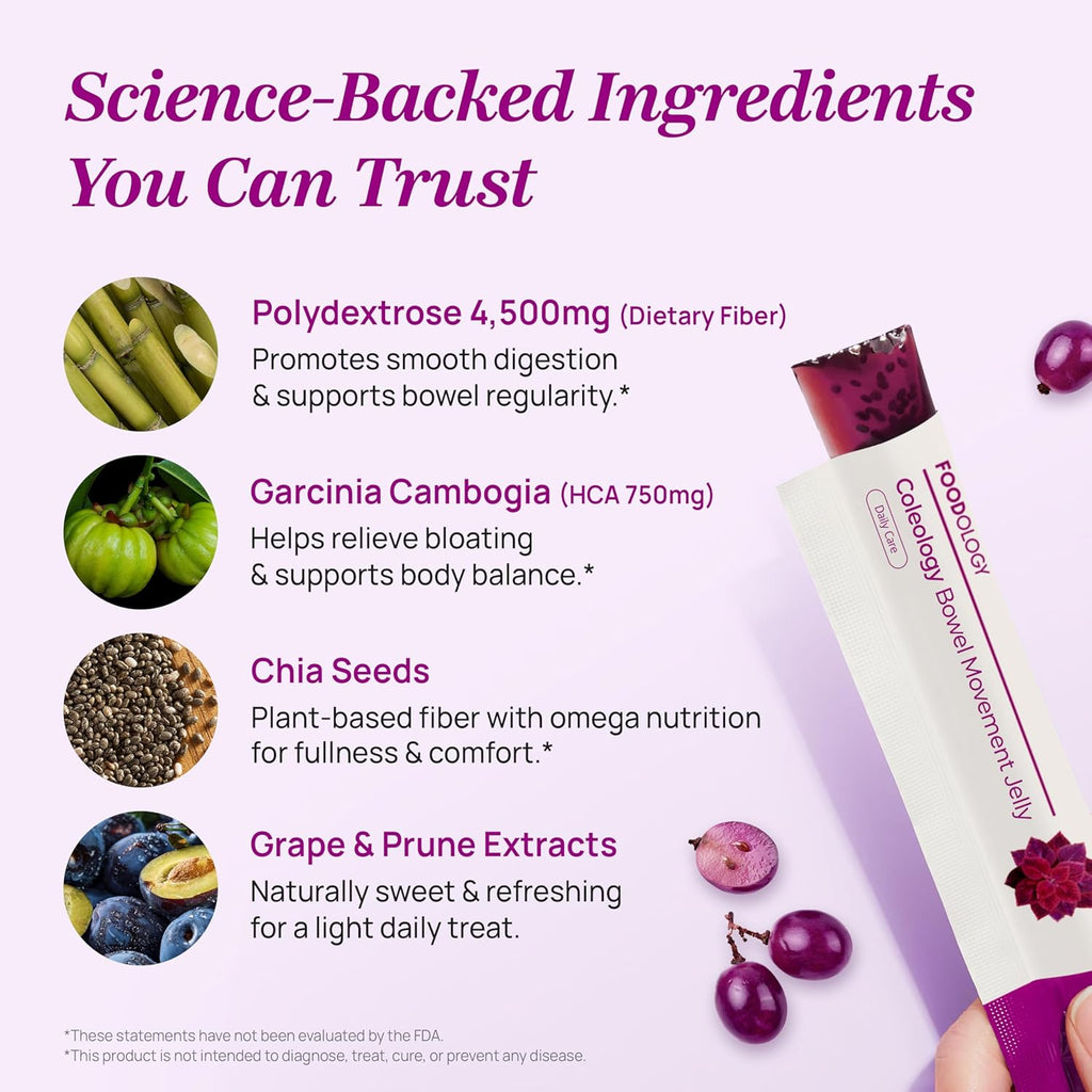 Foodology Coleology Bowel Movement Jelly AsiaBeautyMall