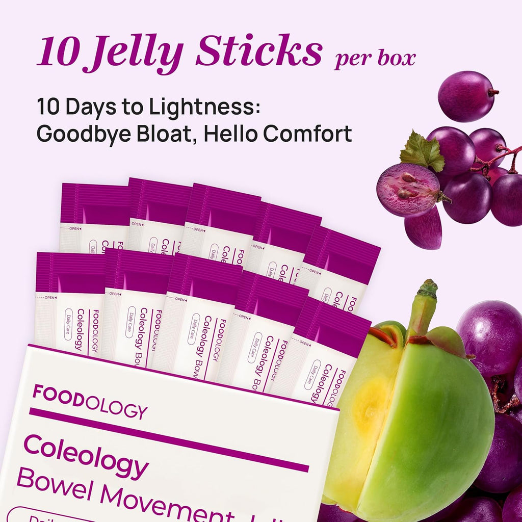 Foodology Coleology Bowel Movement Jelly AsiaBeautyMall