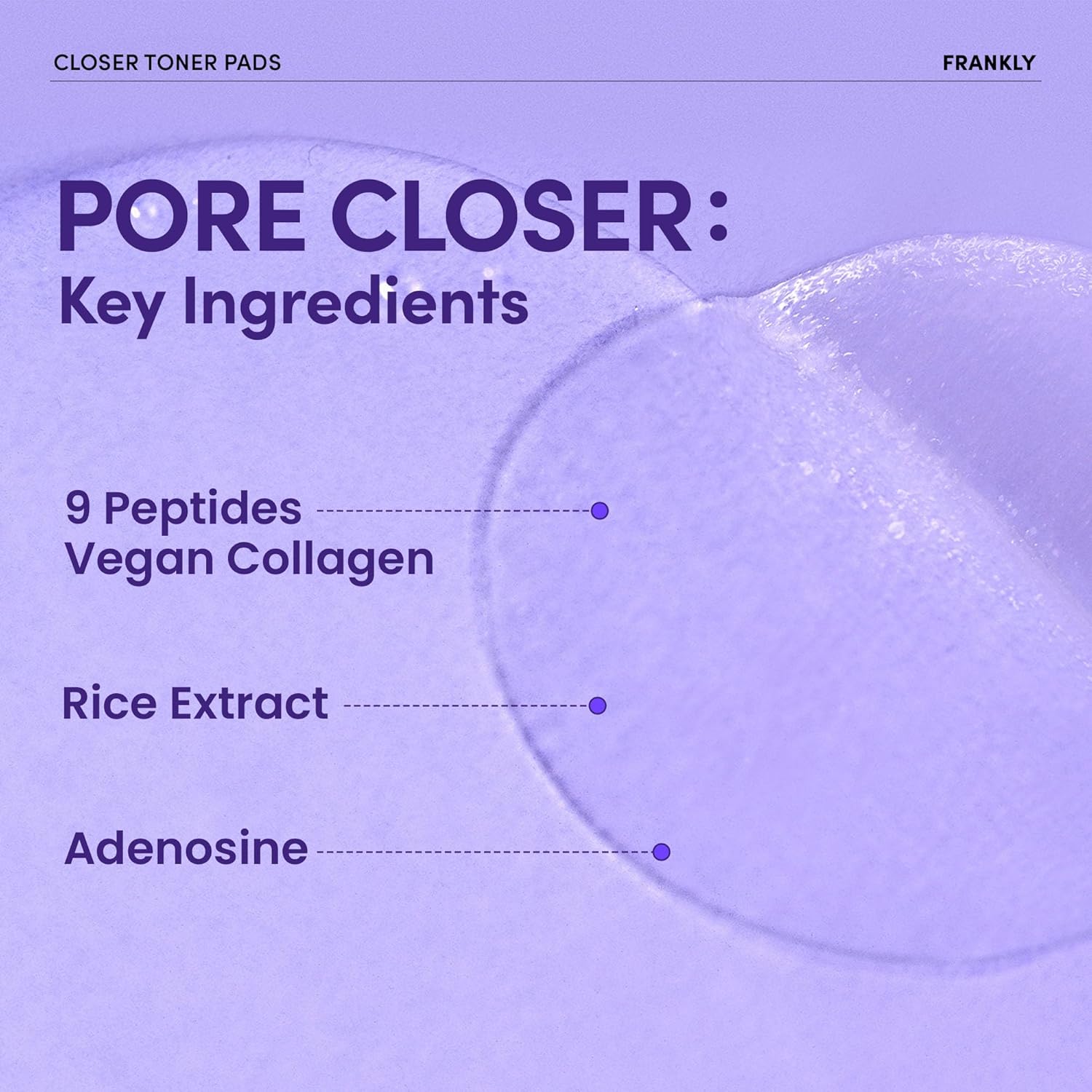 Frankly Closer Pore Tightening Toner Pads AsiaBeautyMall