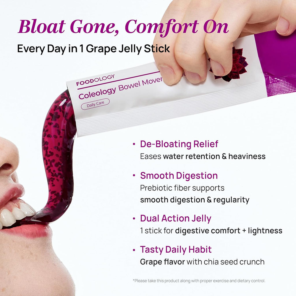 Foodology Coleology Bowel Movement Jelly AsiaBeautyMall