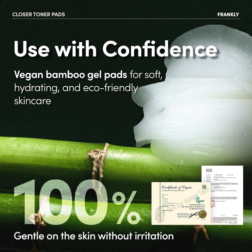 Frankly Closer Pore Tightening Toner Pads AsiaBeautyMall