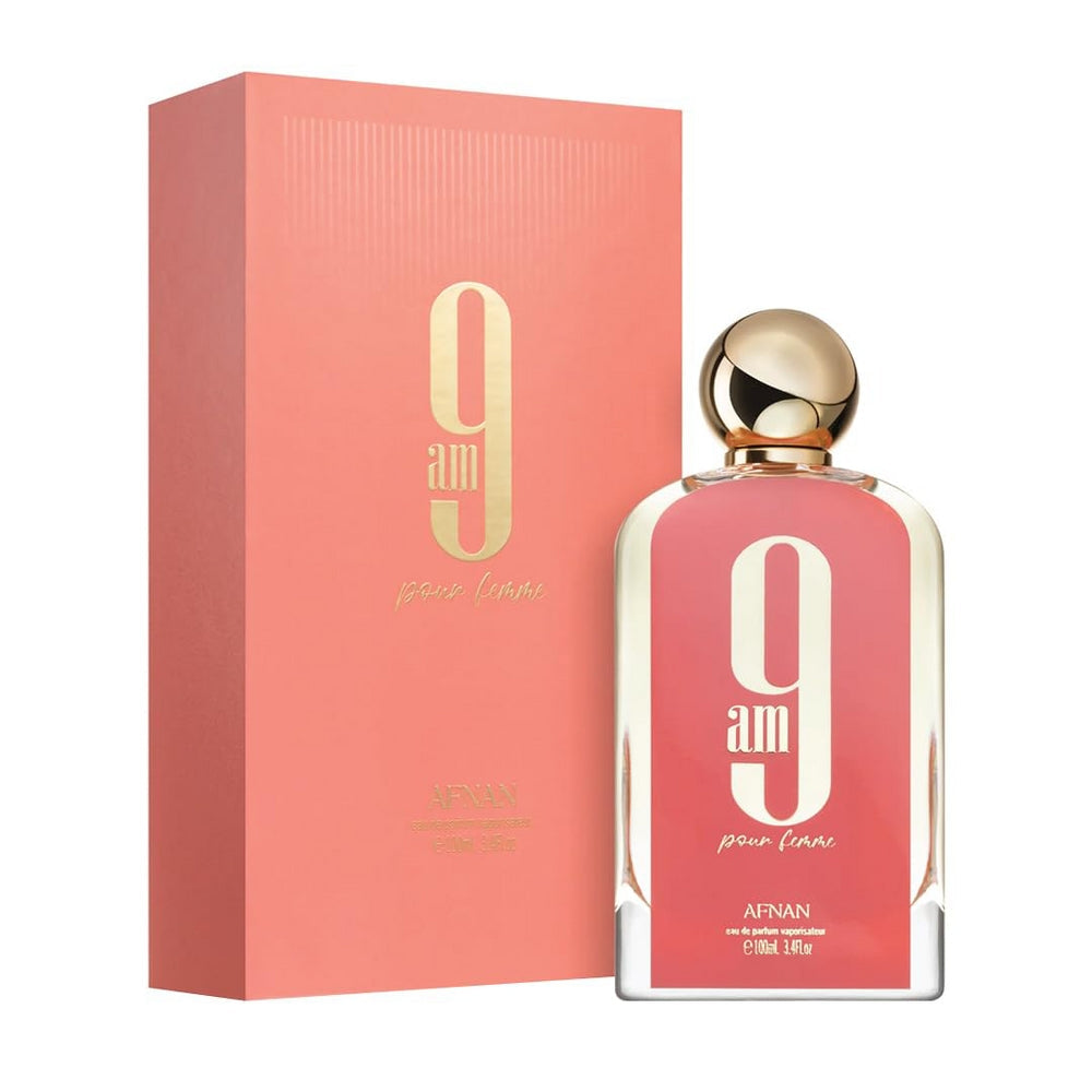 Afnan 9 AM Pour Femme Eau de Parfum 3.4 oz Fandi Perfume