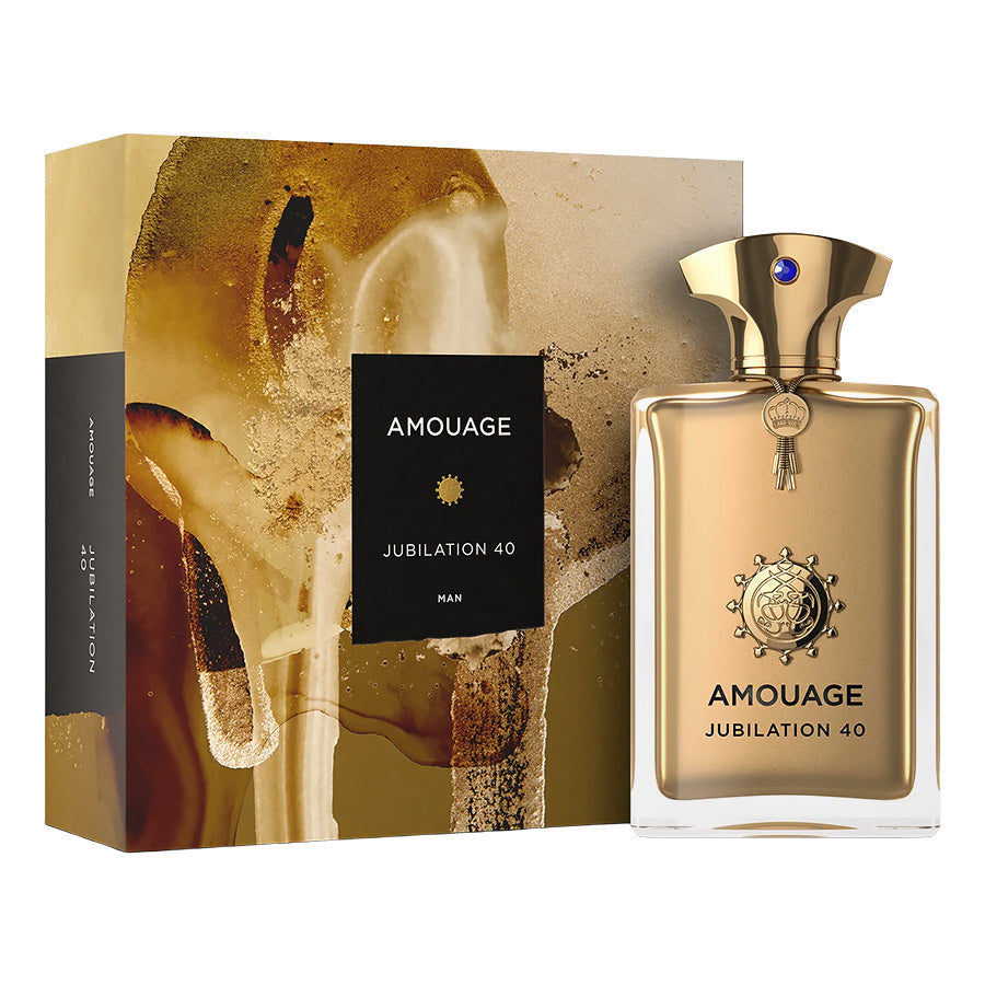 Amouage Jubilation 40 Extrait de Parfum Spray for Men 3.4 oz Fandi Perfume