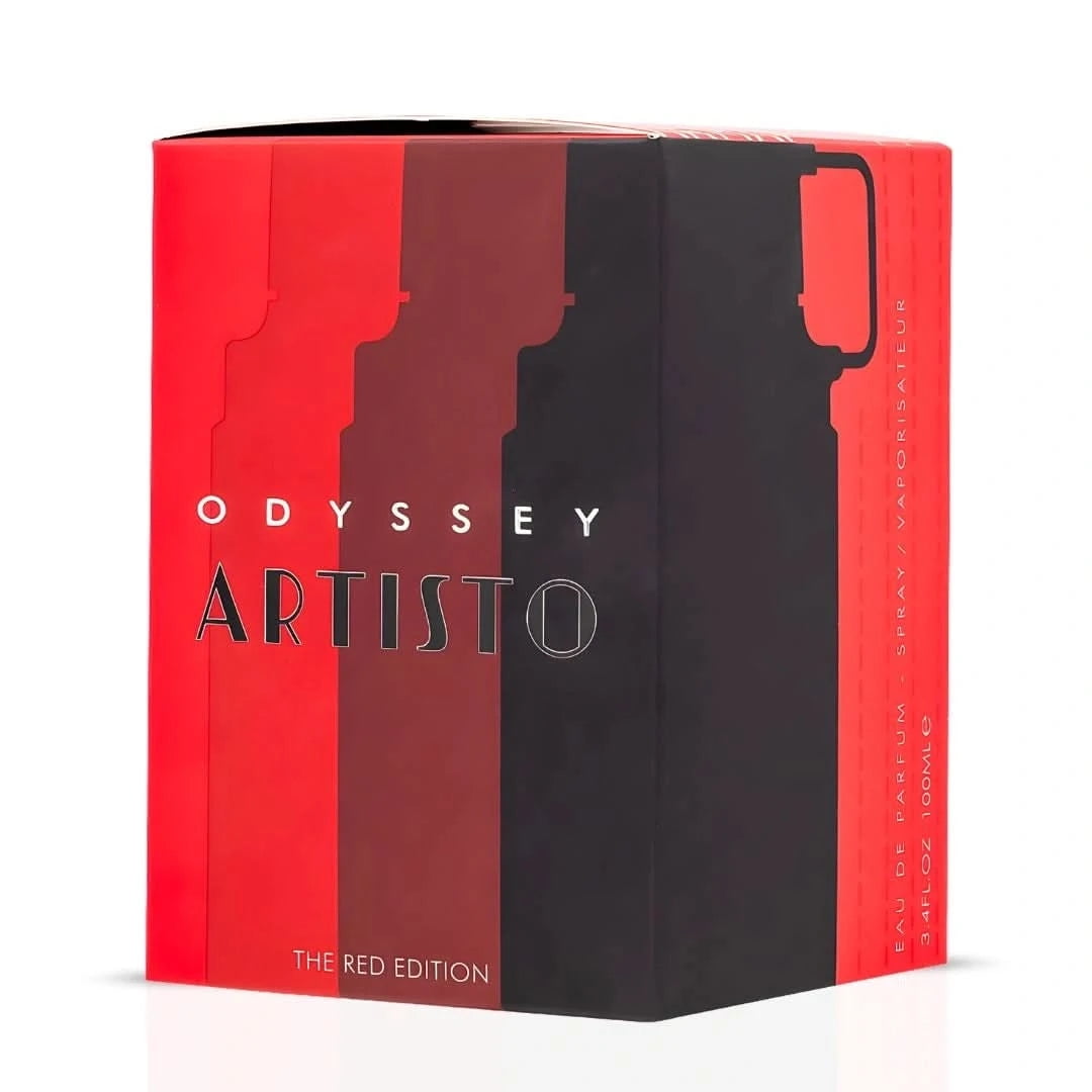 Armaf Odyssey Artisto Red Edition Eau de Parfum for Men 3.4 oz Fandi Perfume