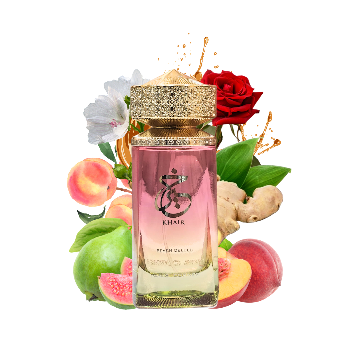 Aroma Concepts Khair Peach Delulu Eau de Parfum 3.4 oz Fandi Perfume