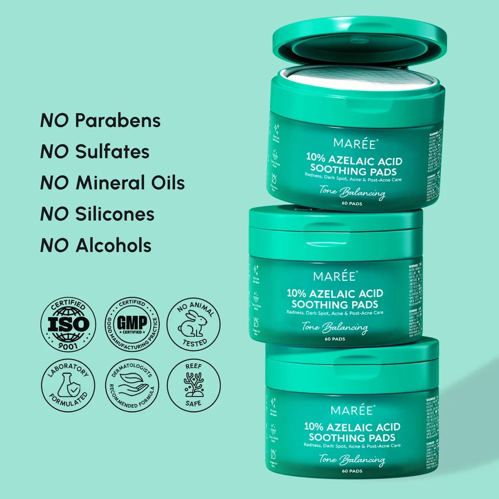 Azelaic Acid Soothing Pads Maree