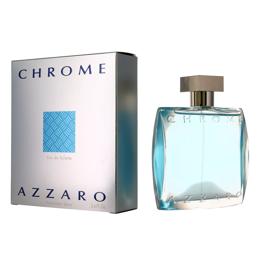 Azzaro Chrome Eau de Toilette 3.4 oz Fandi Perfume