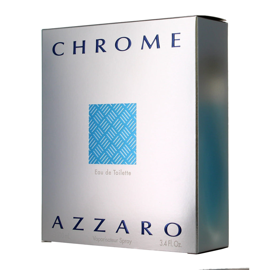 Azzaro Chrome Eau de Toilette 3.4 oz Fandi Perfume