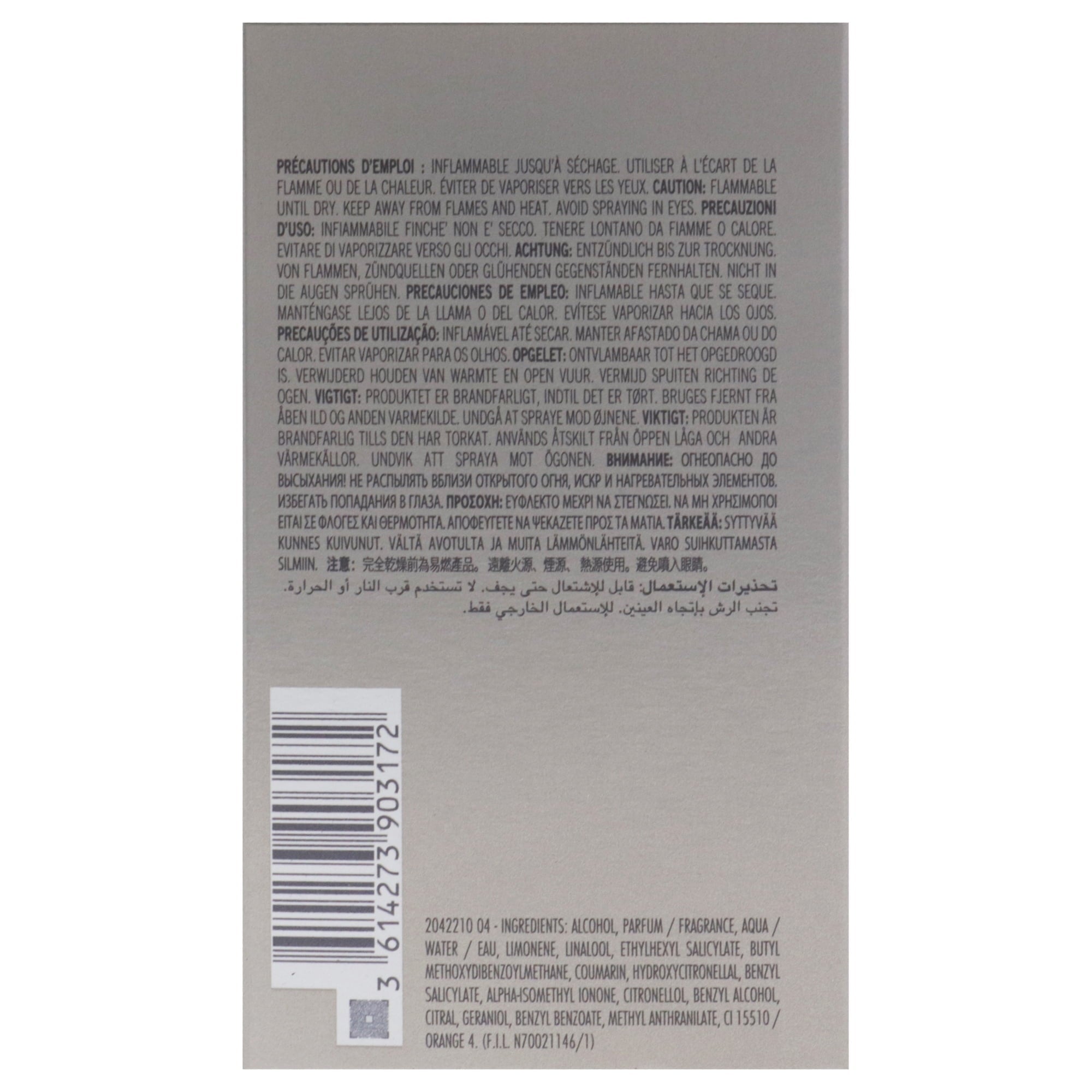 Azzaro Wanted Eau de Parfum 3.4 oz Fandi Perfume