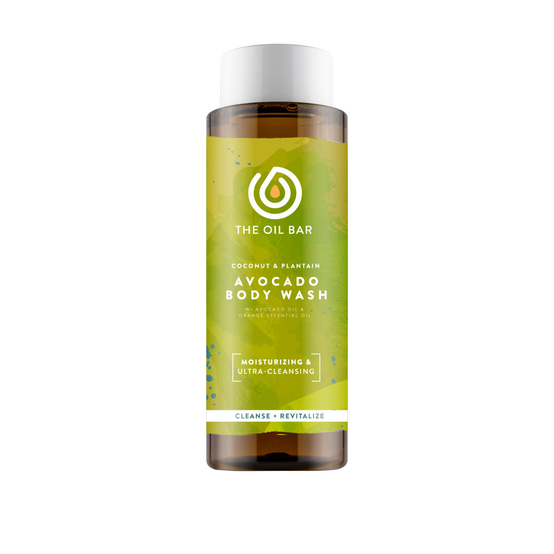 Coconut & Plantain Avocado Body Wash The Oil Bar