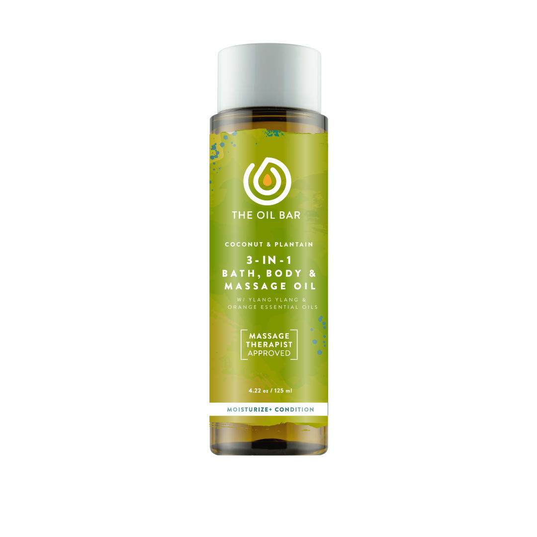 Coconut & Plantain 3-in-1 Bath, Body & Massage Oil The Oil Bar
