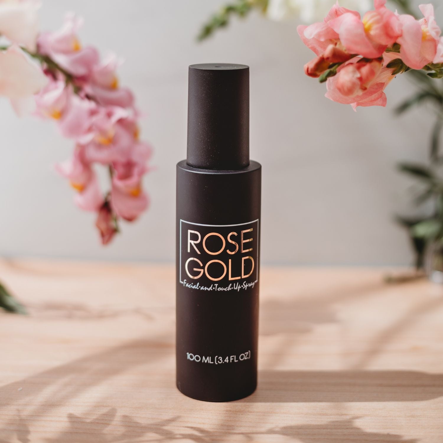 Facial Tanning Mist — Clear Tanning Water Rose Gold Sunless