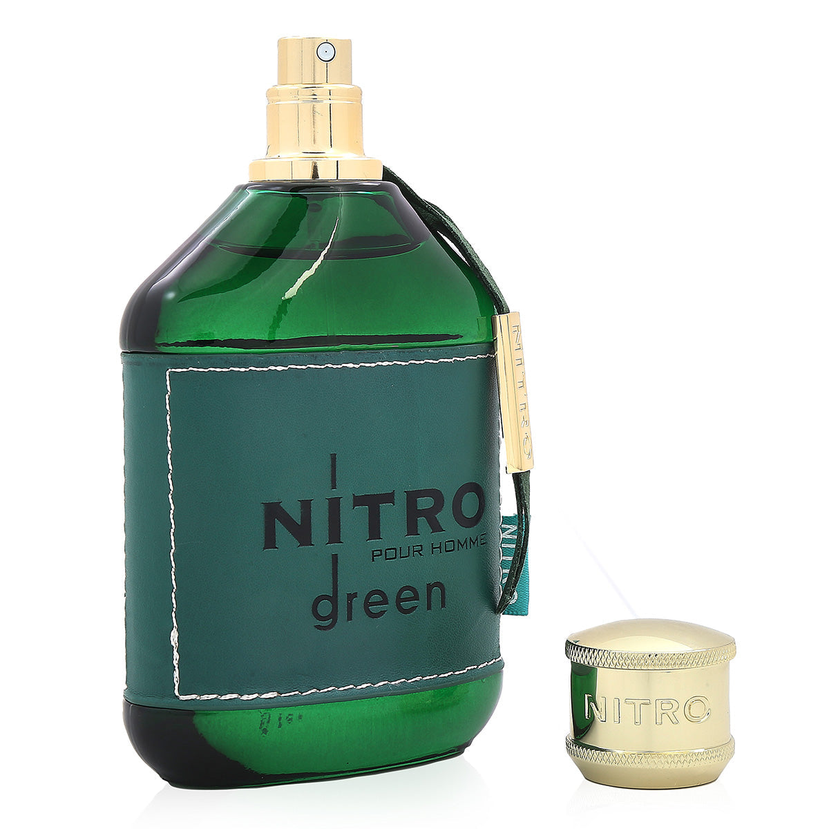 Dumont Nitro Green Eau de Parfum Spray for Men 3.4 oz Fandi Perfume
