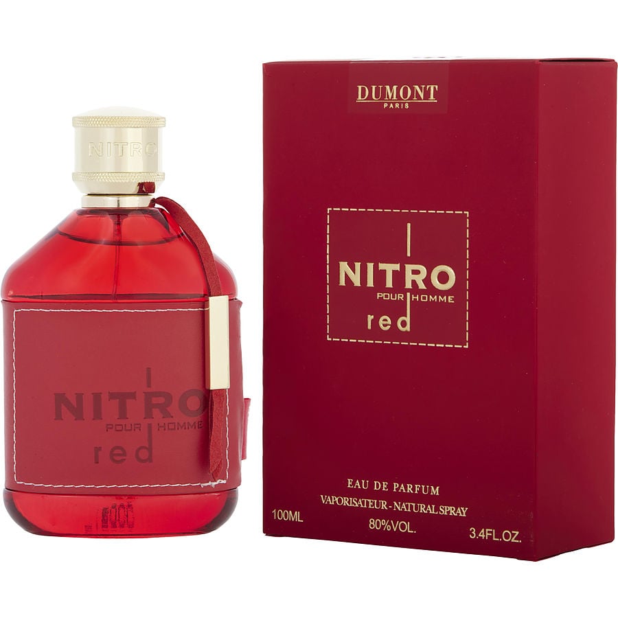 Dumont Paris Nitro Red Pour Homme Eau de Parfum Spray 3.4 oz Fandi Perfume