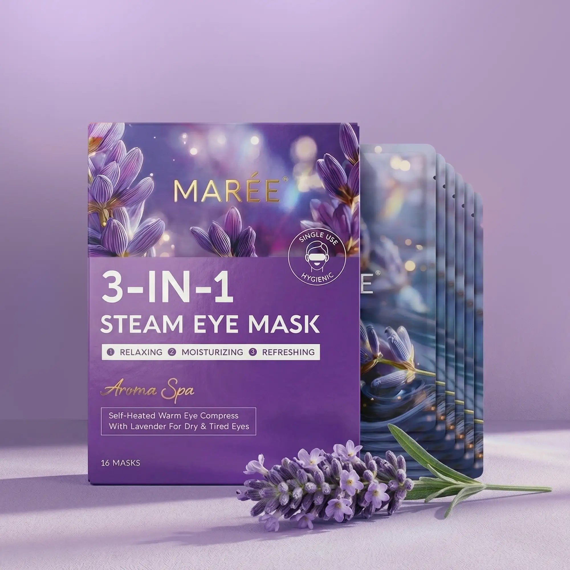 Scented Spa Steam Eye Mask Maree
