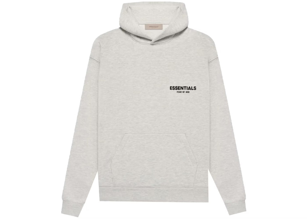 Fear of God Essentials Kids Essentials Hoodie 'Light Oatmeal' Sonnys