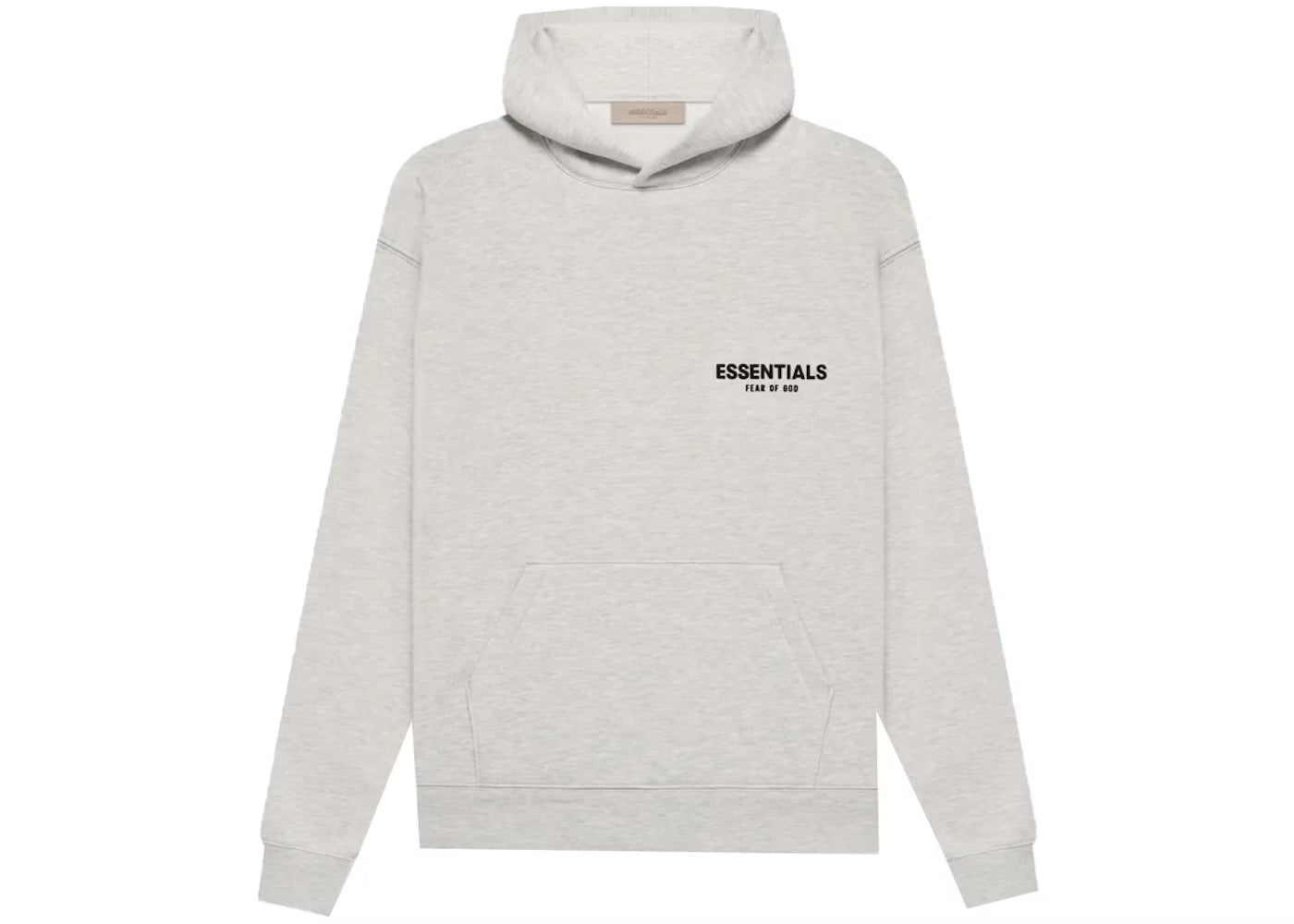 Fear of God Essentials Kids Essentials Hoodie 'Light Oatmeal' Sonnys