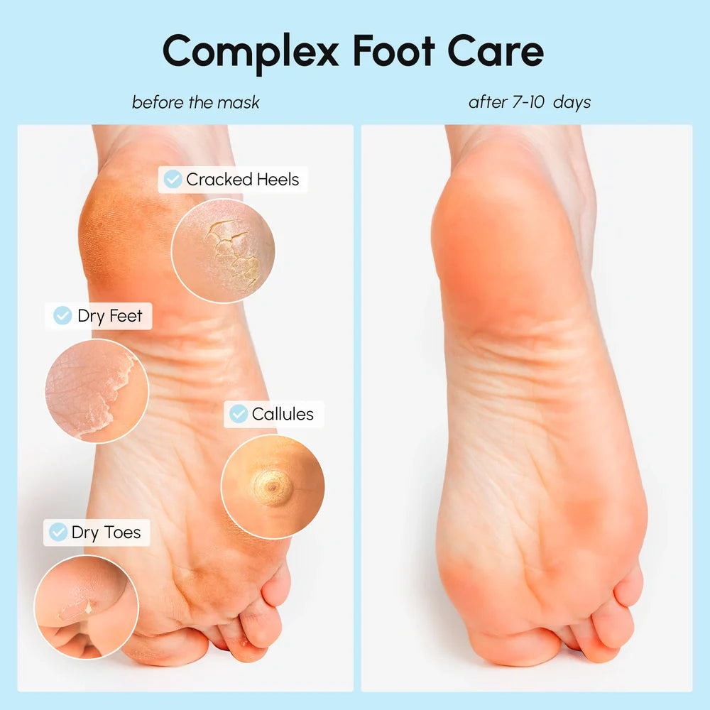 Exfoliating & Hydrating Foot Mask Maree