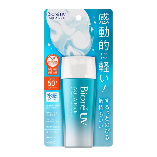 Biore UV Aqua Rich Watery Gel SPF 50+ PA++++ AsiaBeautyMall
