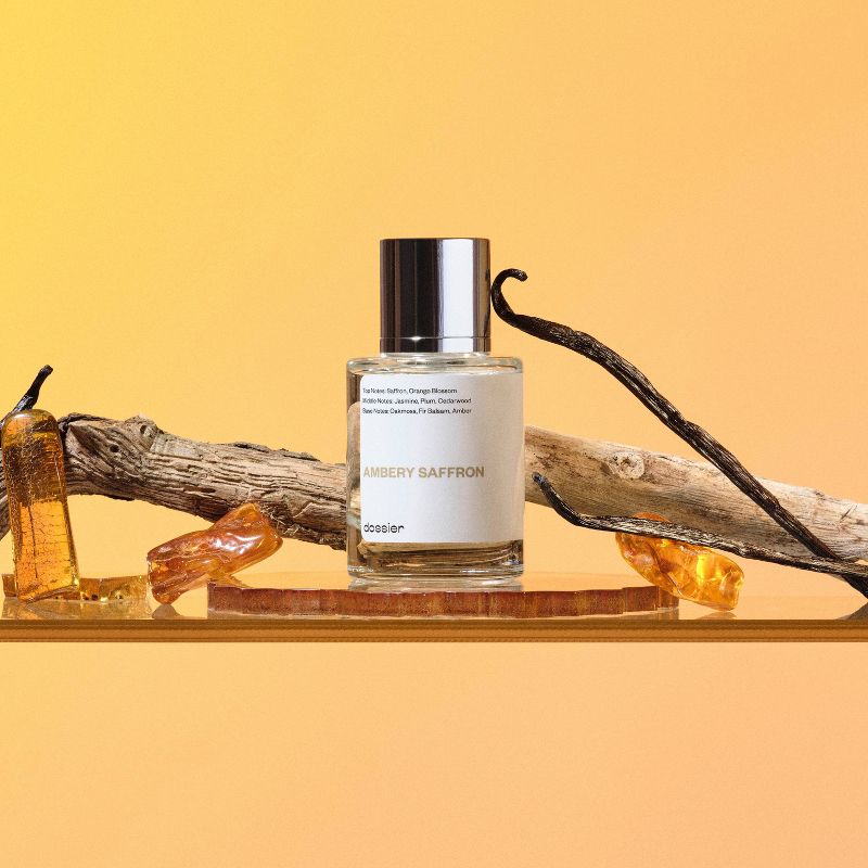 Dossier Ambery Saffron Eau de Parfum Spray for Women - 50ml Fandi Perfume