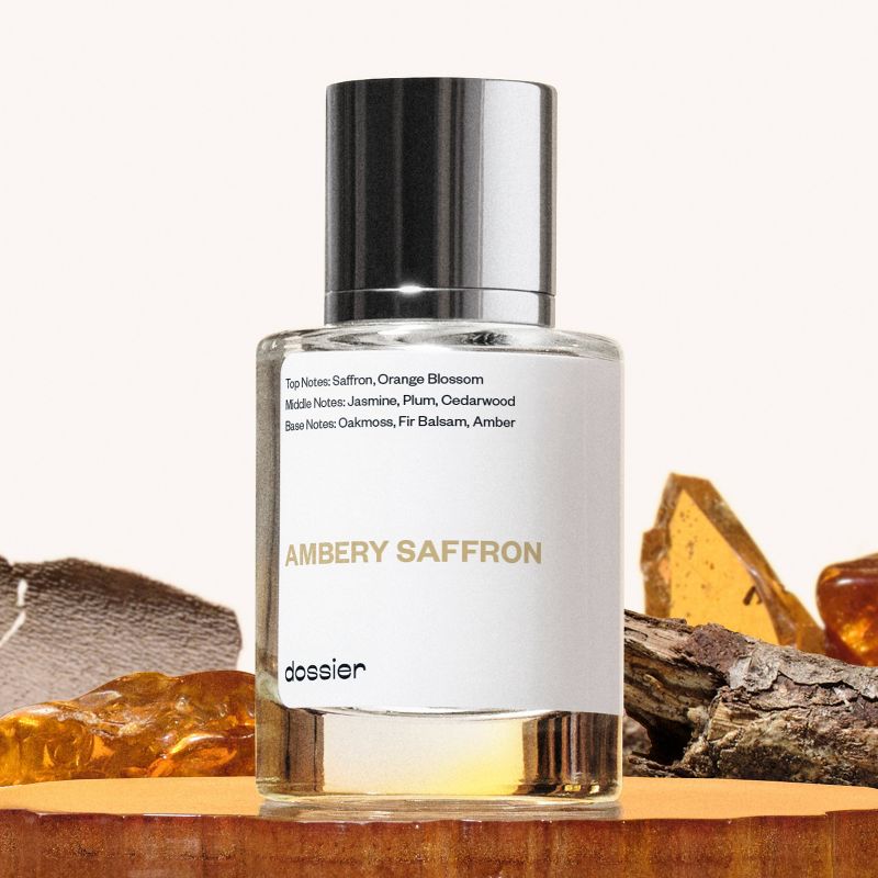 Dossier Ambery Saffron Eau de Parfum Spray for Women - 50ml Fandi Perfume