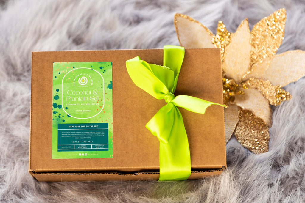 Coconut & Plantain Gift Box The Oil Bar