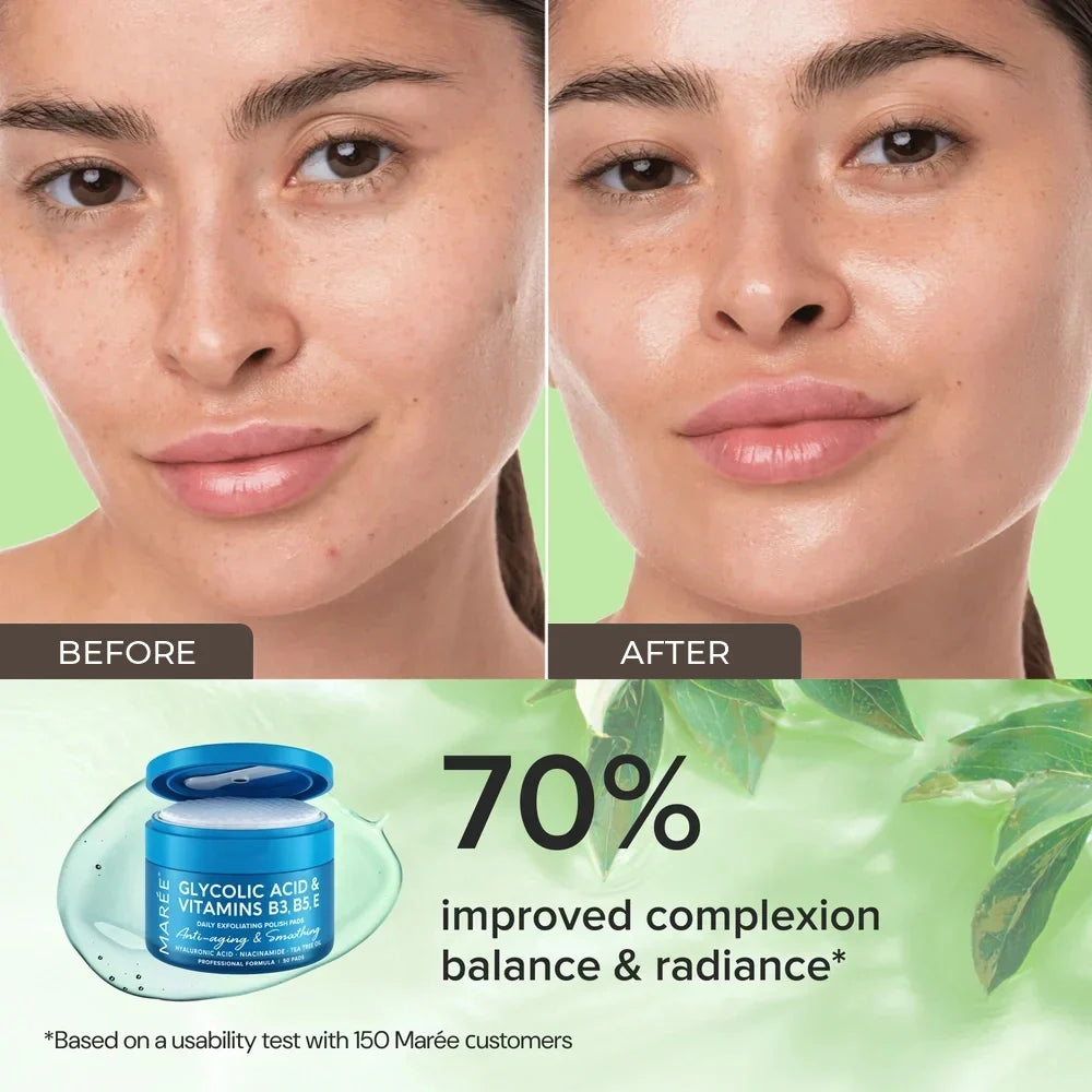 Glycolic Acid Exfoliating Pads Maree