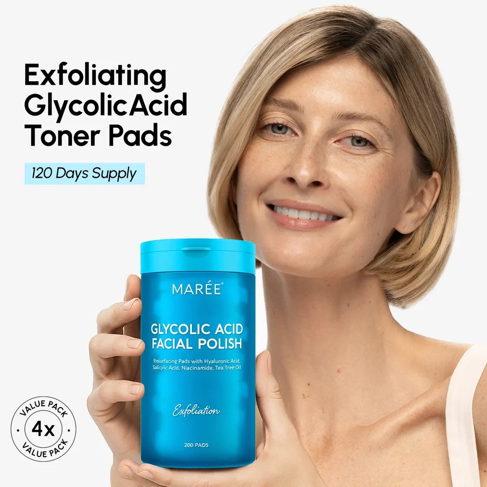 Glycolic Acid Pads 200 PCS Maree