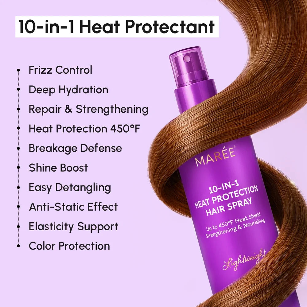 Heat Styling Protective Hair Spray Maree