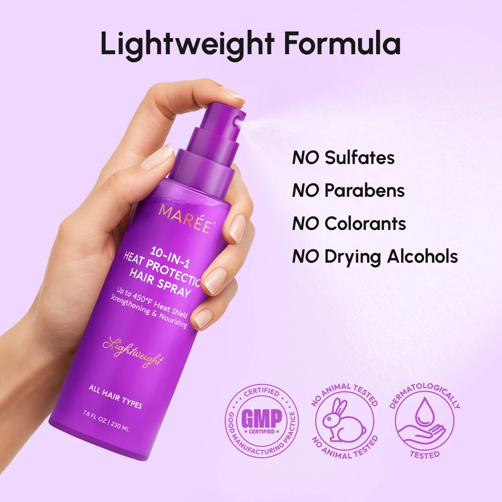 Heat Styling Protective Hair Spray Maree