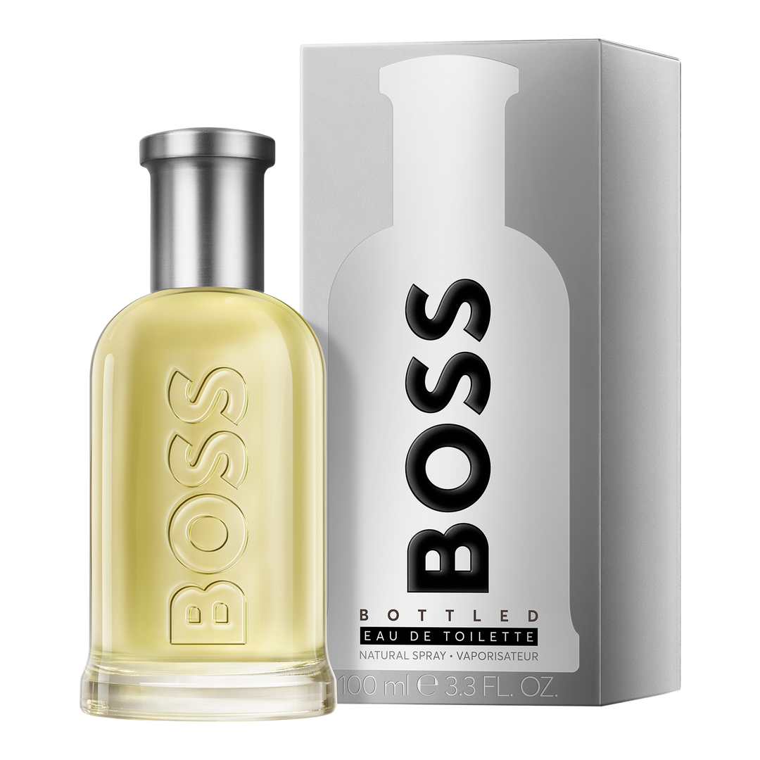 Hugo Boss BOSS Bottled Eau de Toilette Spray for Men - 3.3 oz Fandi Perfume