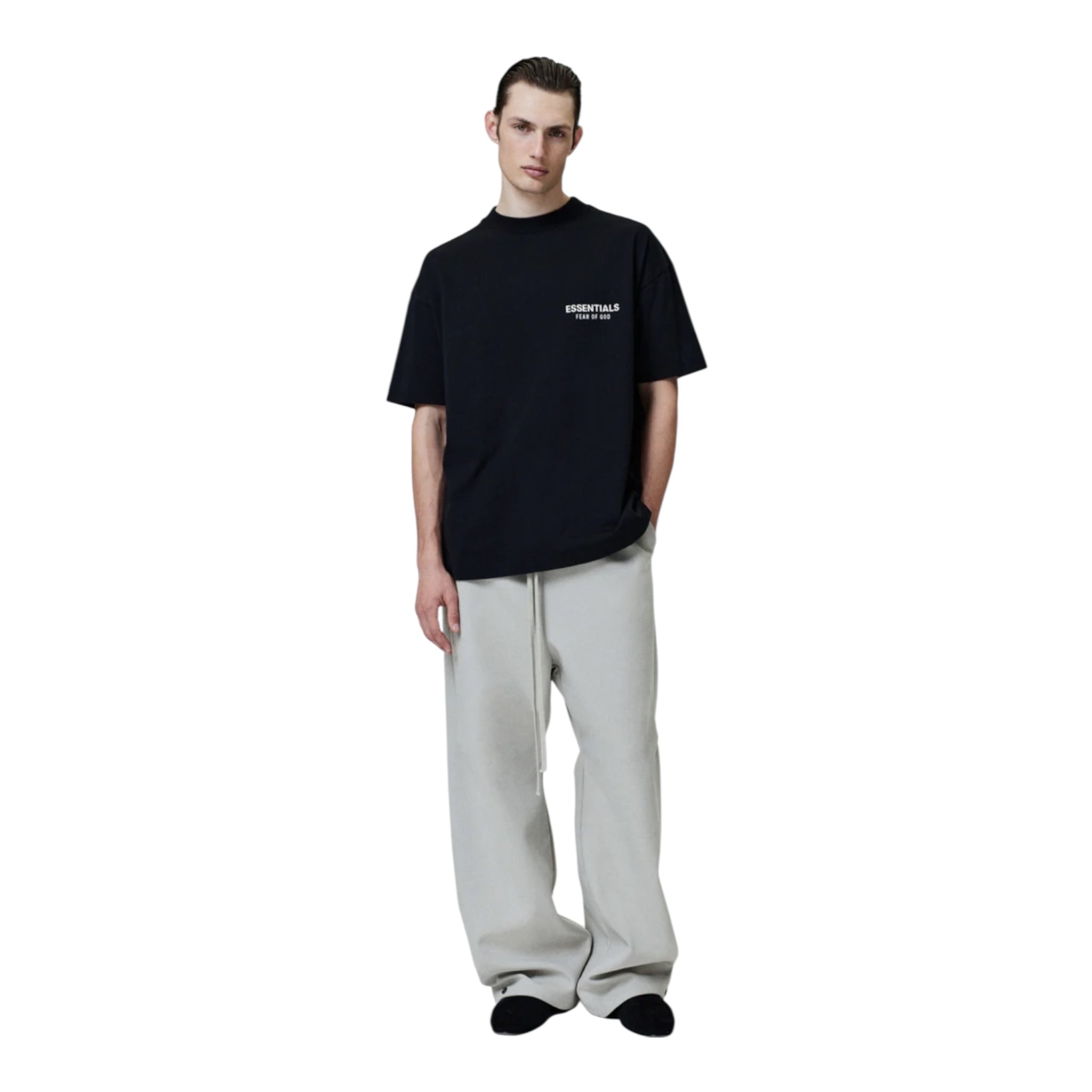 Fear of God Essentials - Classic Fit T-Shirt Jet Black Sonnys