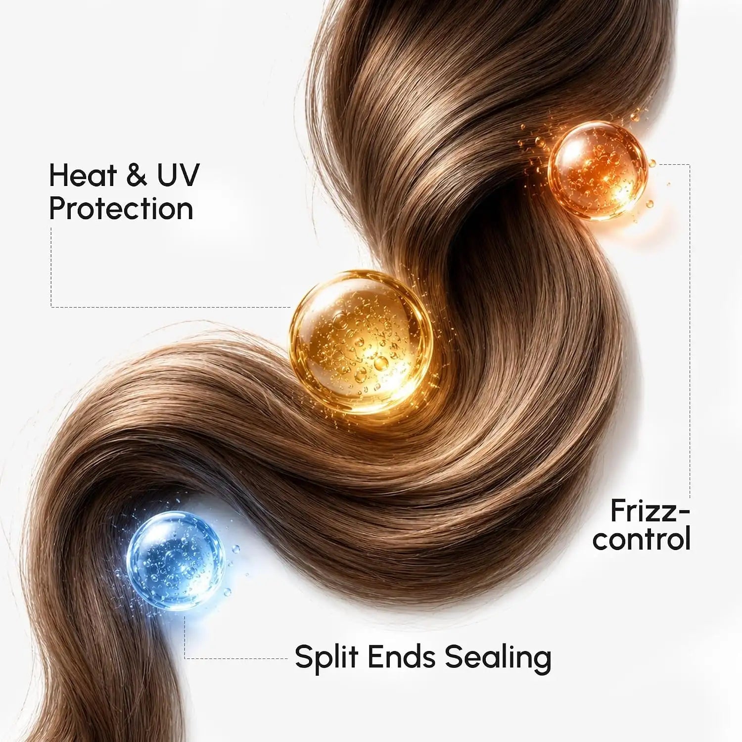 Keratin Oil Capsules for Frizz Control Maree