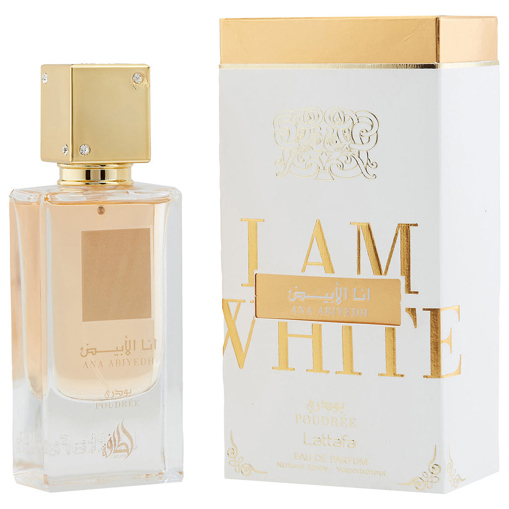 Lattafa Ana Abiyedh Poudrée Eau de Parfum Spray 2.0 oz Fandi Perfume