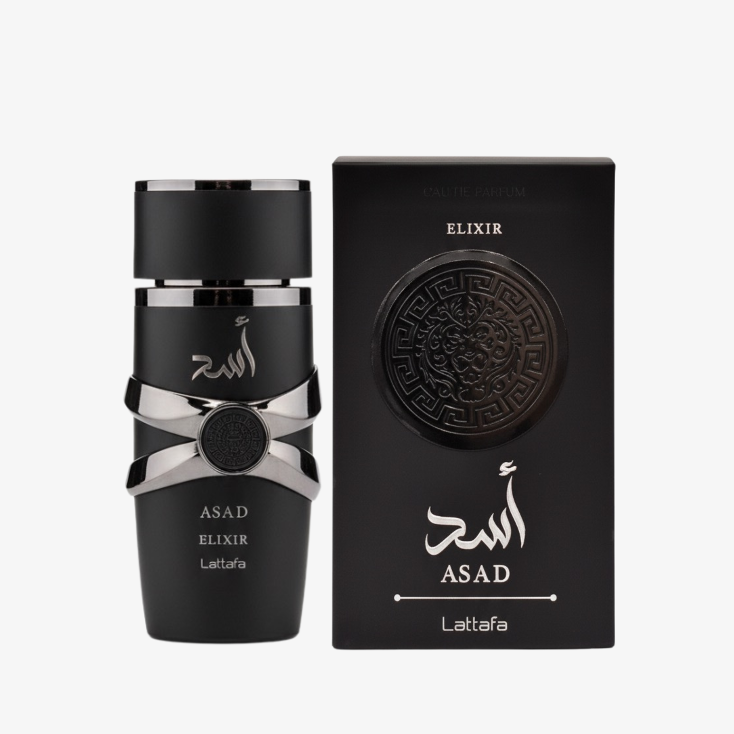 Lattafa Asad Elixir Eau de Parfum Spray for Men 3.4 oz Fandi Perfume
