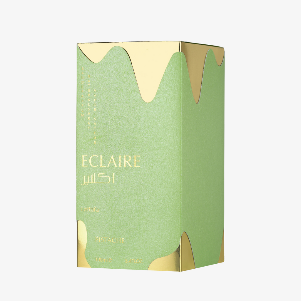 Lattafa Eclaire Pistache Eau de Parfum 3.4 oz Fandi Perfume