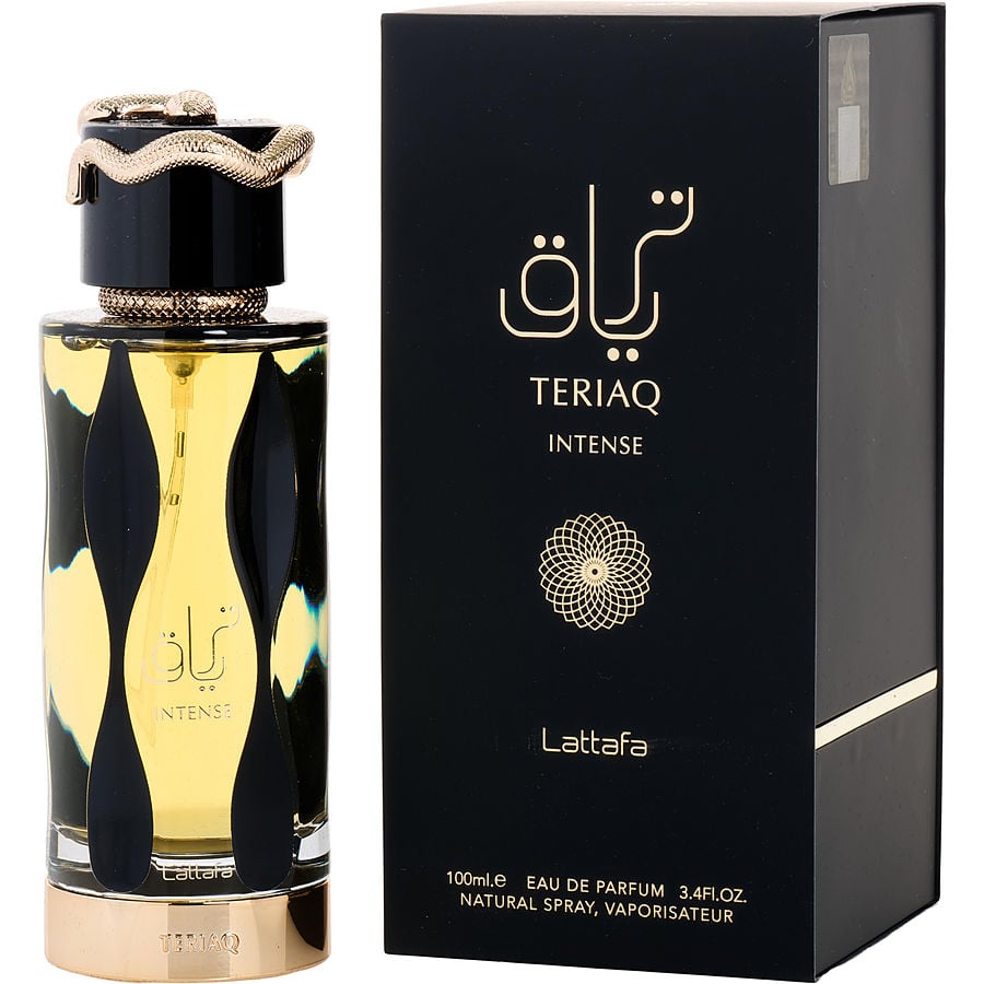Lattafa Teriaq Intense Eau De Parfum Spray 3.4 oz Unisex Fandi Perfume