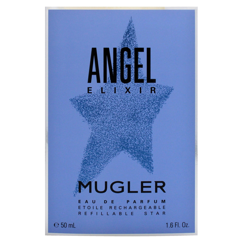 Mugler Angel Elixir Eau de Parfum Refillable Spray for Women, 1.6 oz Fandi Perfume