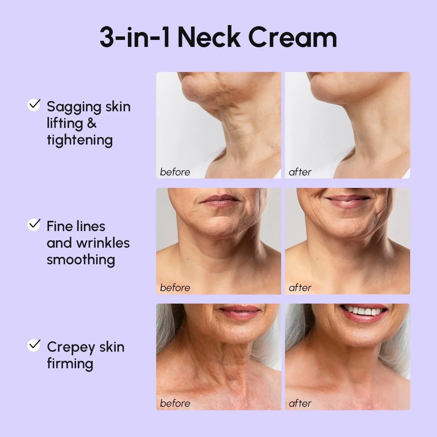 Pro-Retinol Neck Lifting Cream Massager Maree