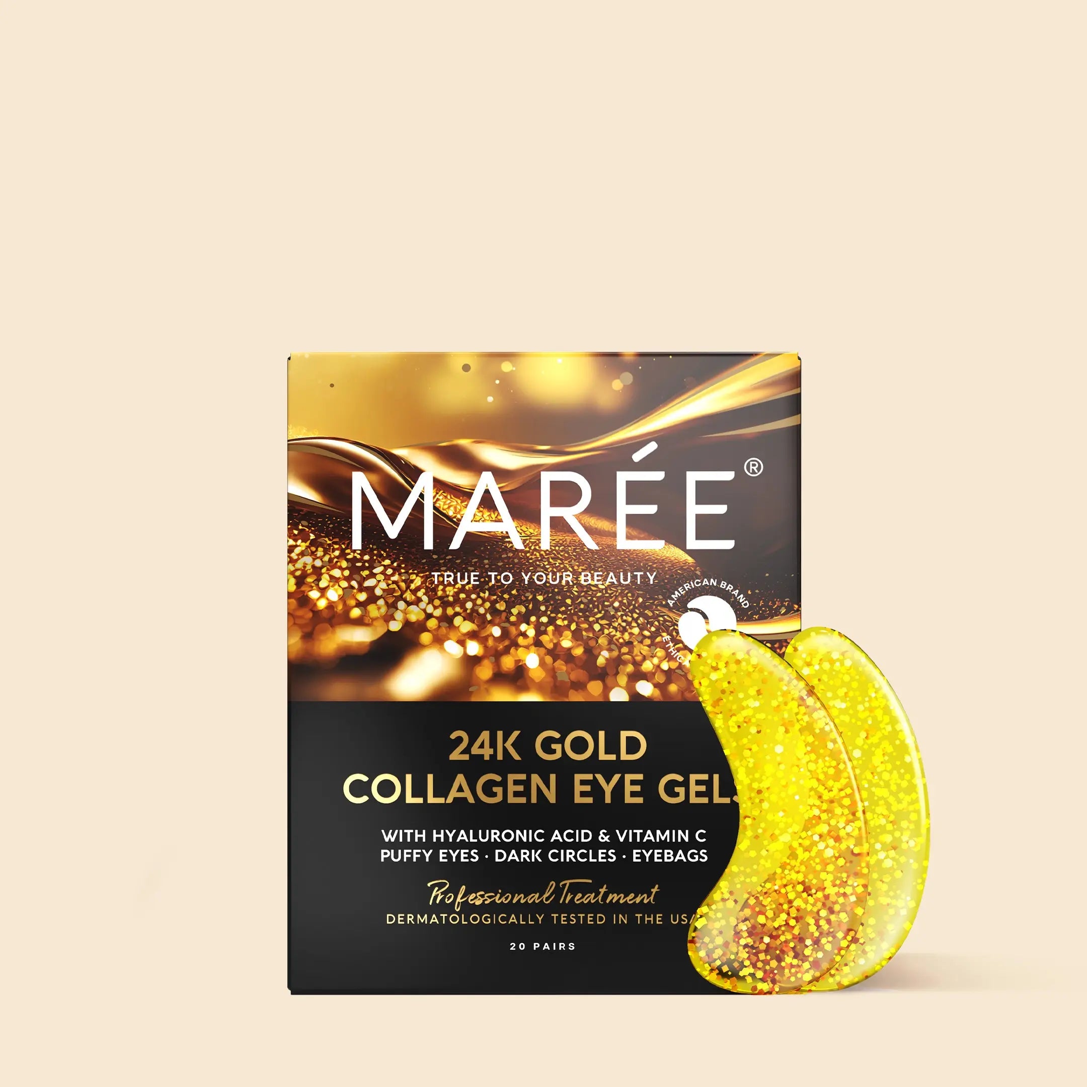 24K Gold Anti-Aging Eye Patches Maree