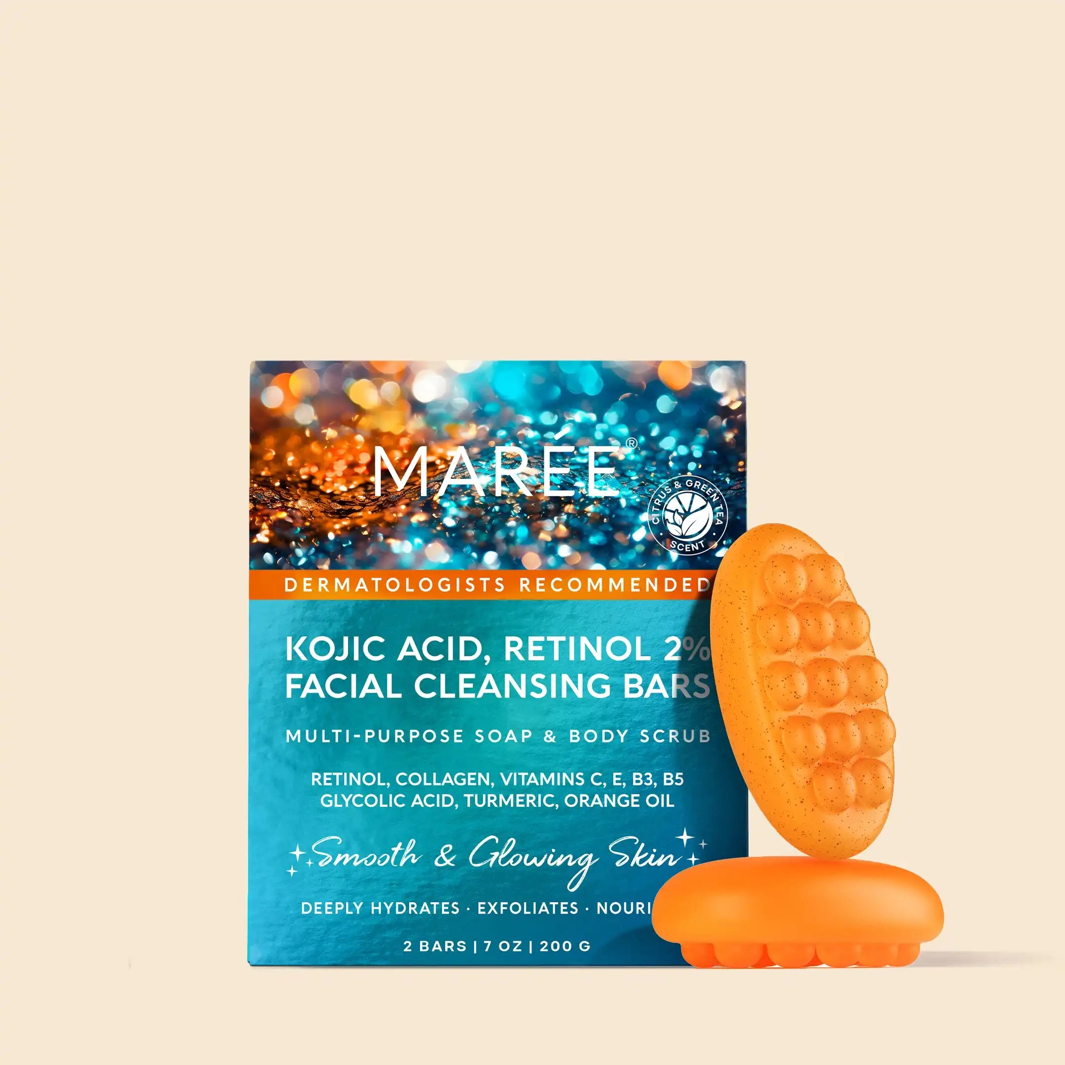 Turmeric Kojic Soap & Scrub Maree