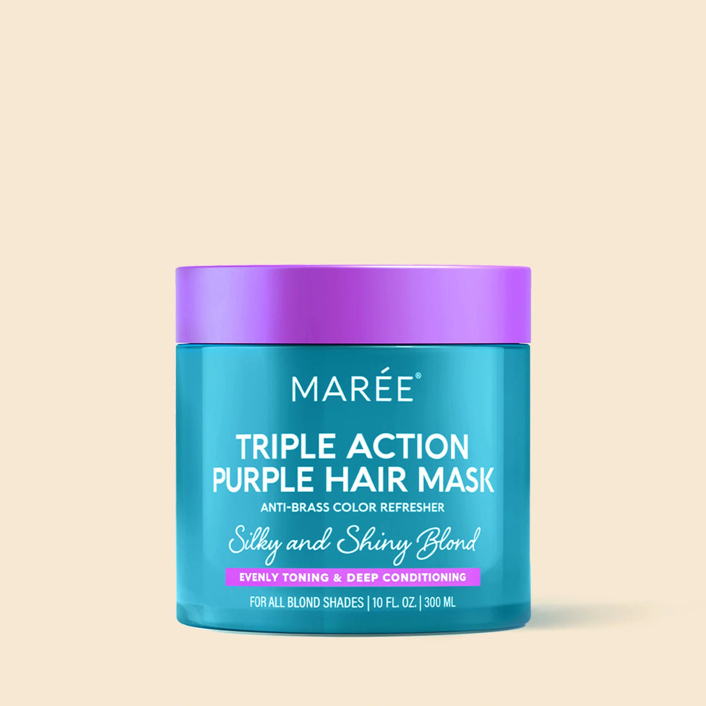 Purple Mask for Blonde Hair Maree