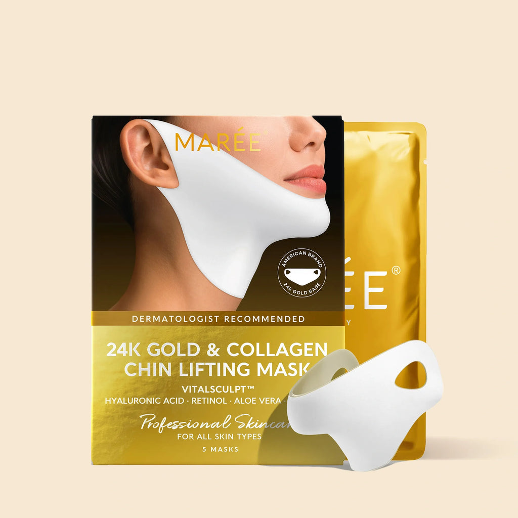 24K Gold Chin & Jawline Lifting Mask Maree