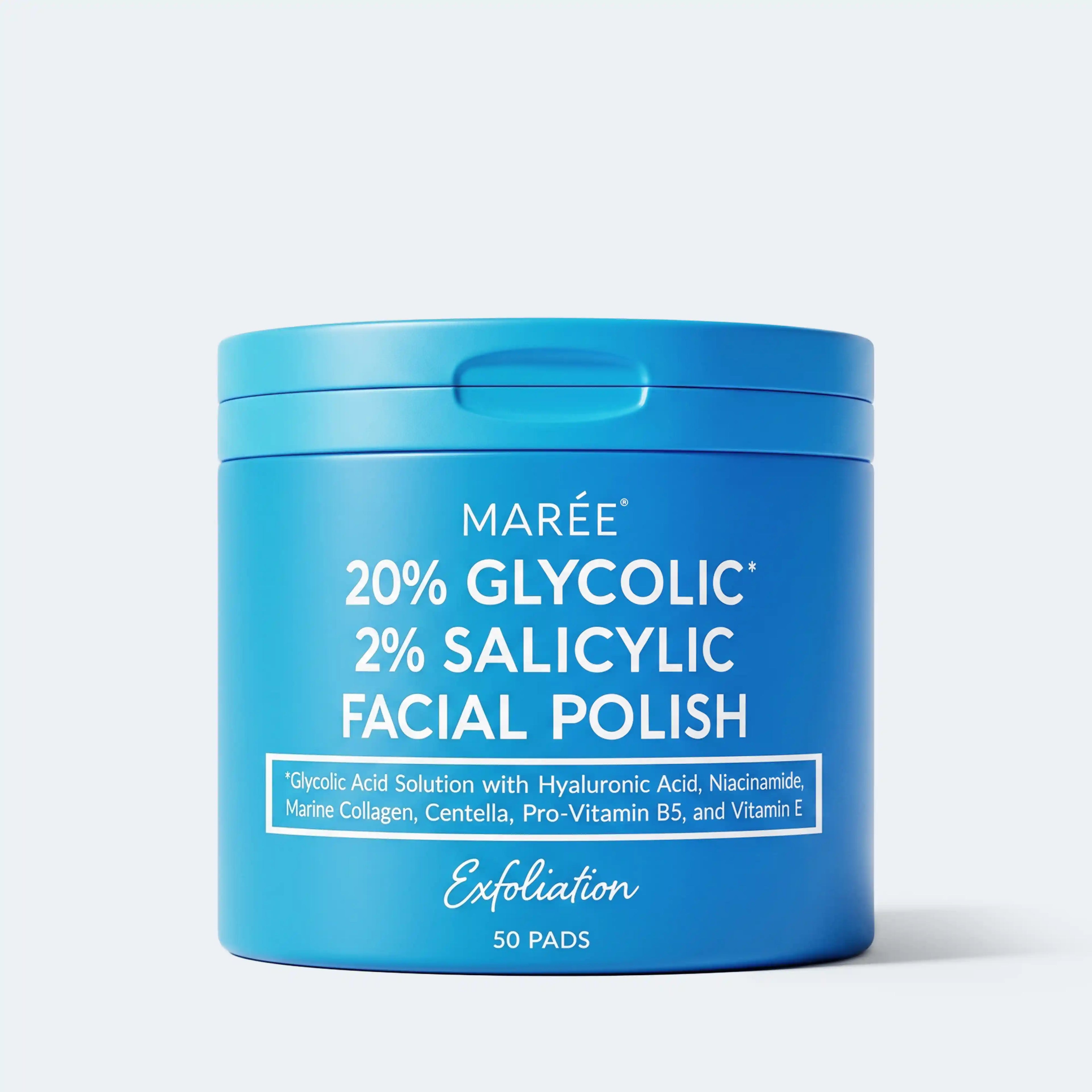 Glycolic & Salicylic Acid Peel Pads Maree