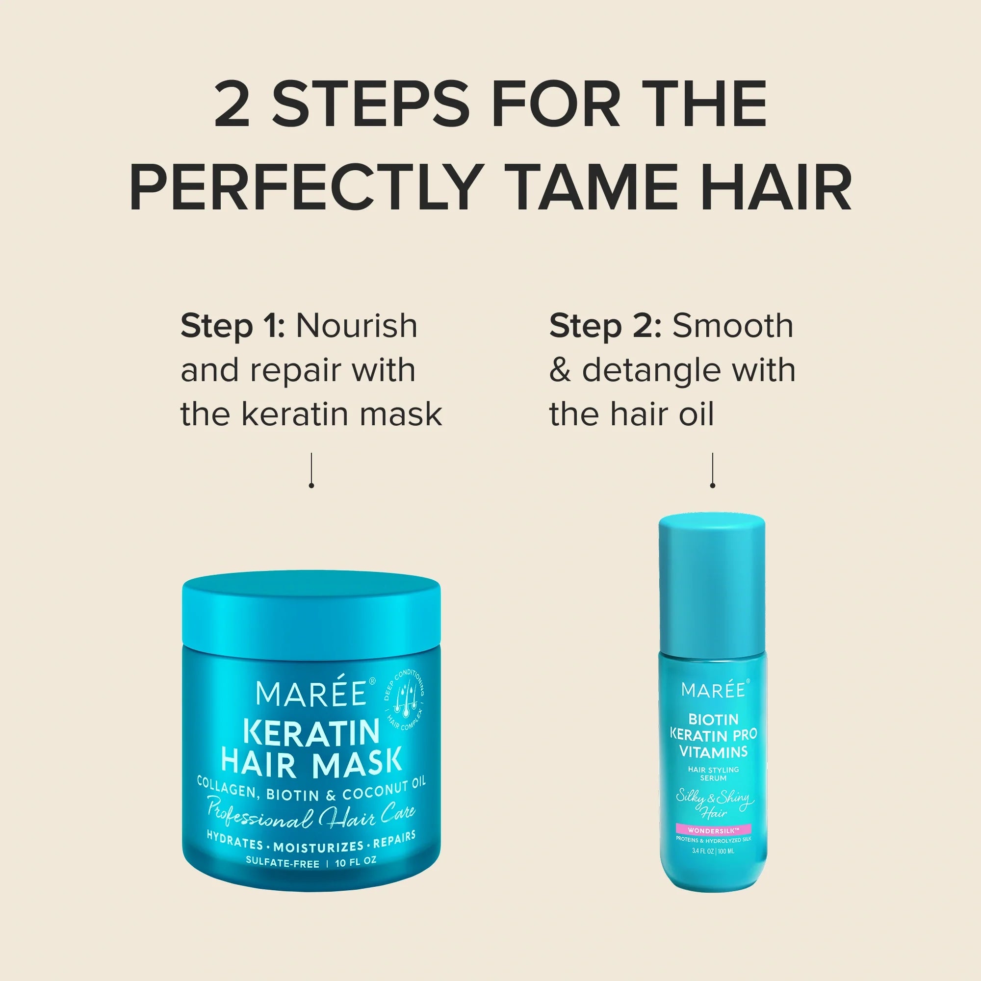 Keratin Mask for Damaged Hair Maree