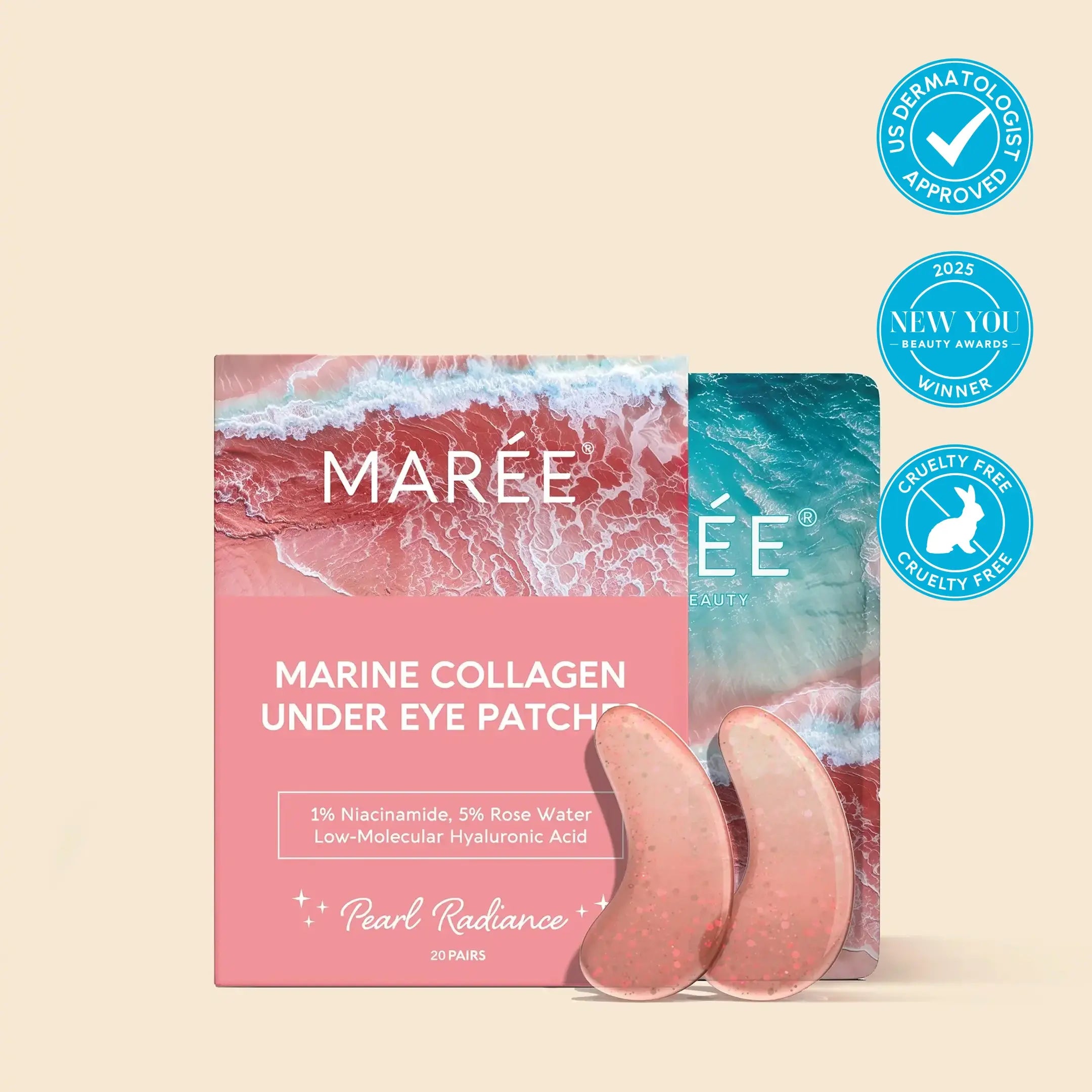 Pink Eye Patches for Puffy Eyes Maree
