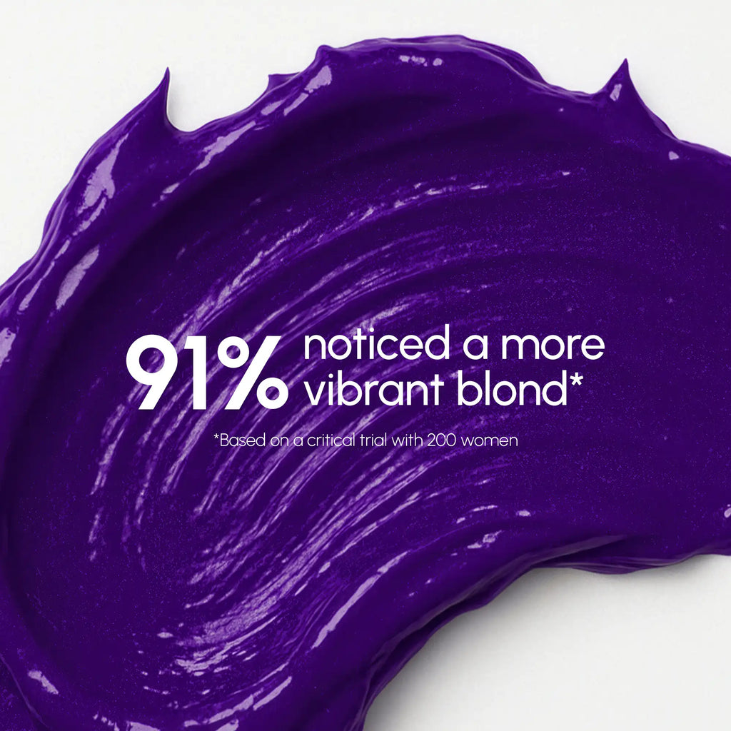Purple Mask for Blonde Hair Maree