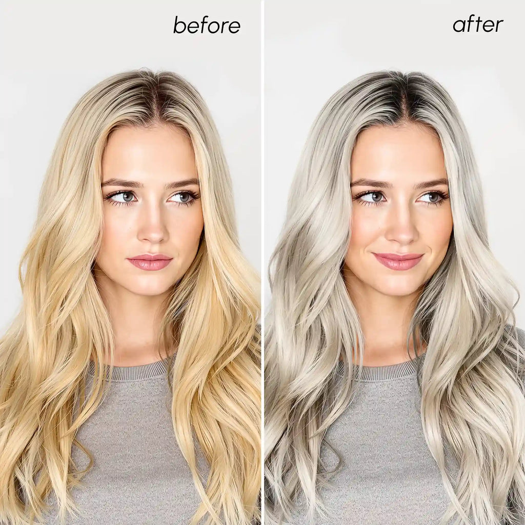Purple Mask for Blonde Hair Maree