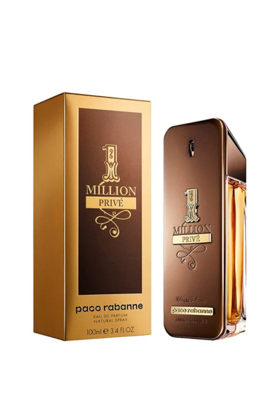 Rabanne 1 Million Privé Eau de Parfum Spray for Men 3.4 oz Fandi Perfume
